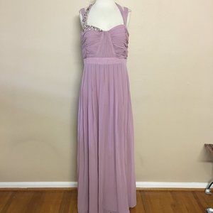 Adrianna Papell Mauve Prom Dress